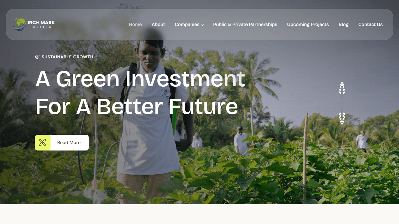 Richmark Holding – Sustainable Agriculture & Investment